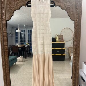Chic Cream Maxi Dress